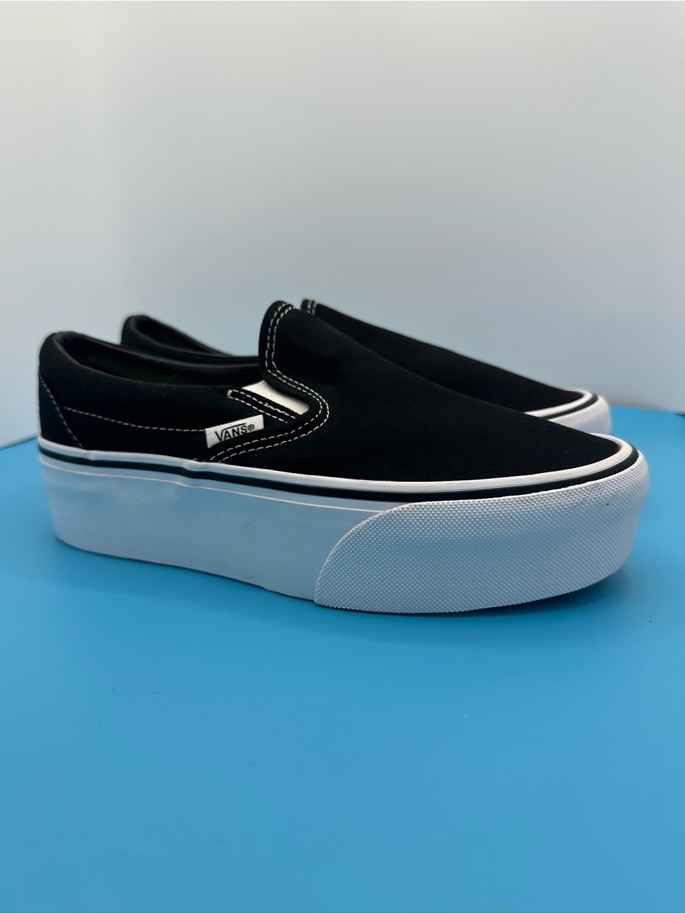 Vans Classic Slip-On Platform Sneakers